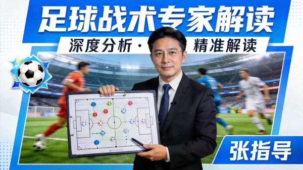足球战术专家解读分析节目封面图